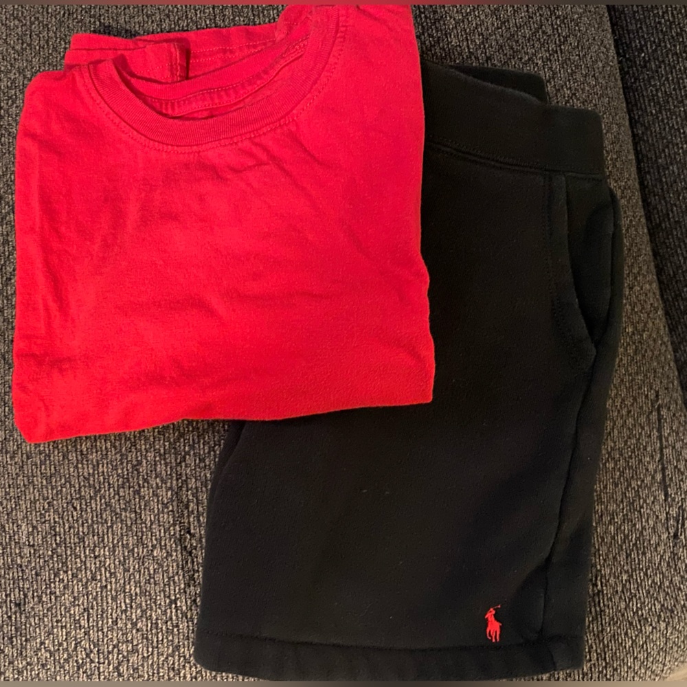 Size 7 Polo Ralph Lauren shirt outfit Boys